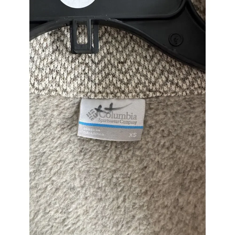 Columbia Beige Herringbone Jacket - Picture 4 of 5